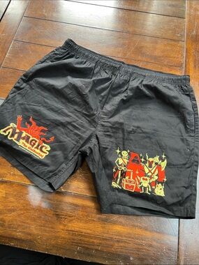 Wizard of Barge Black Magic the Gathering Shorts - limited edition